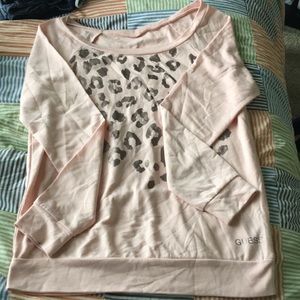 Pink long sleeves shirt from Guess